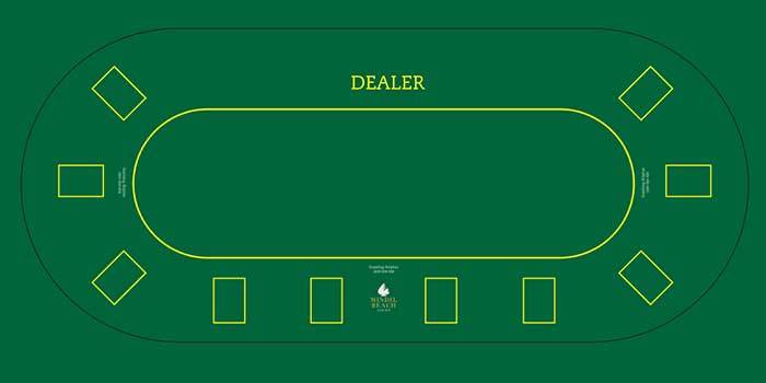 Texas Hold'em Poker Table Layout | Learn How To Play Texas Hold'em Poker