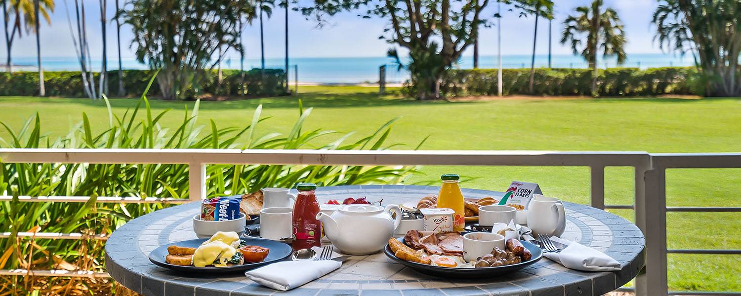 Breakfast on the verandah | Mindil Beach Casino Resort