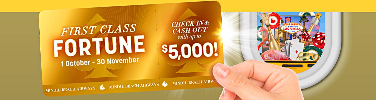 Around the World - First Class Fortune | Promotions & Events | Mindil Beach Casino Resort