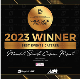 Best Event Caterer Gold Plate Awards Winner 2023 | Functions | Mindil Beach Casino Resort