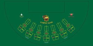 Casino War Table Layout